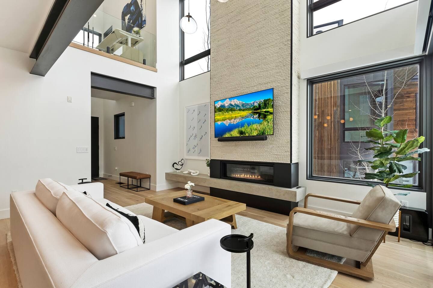 Another view of the living room.