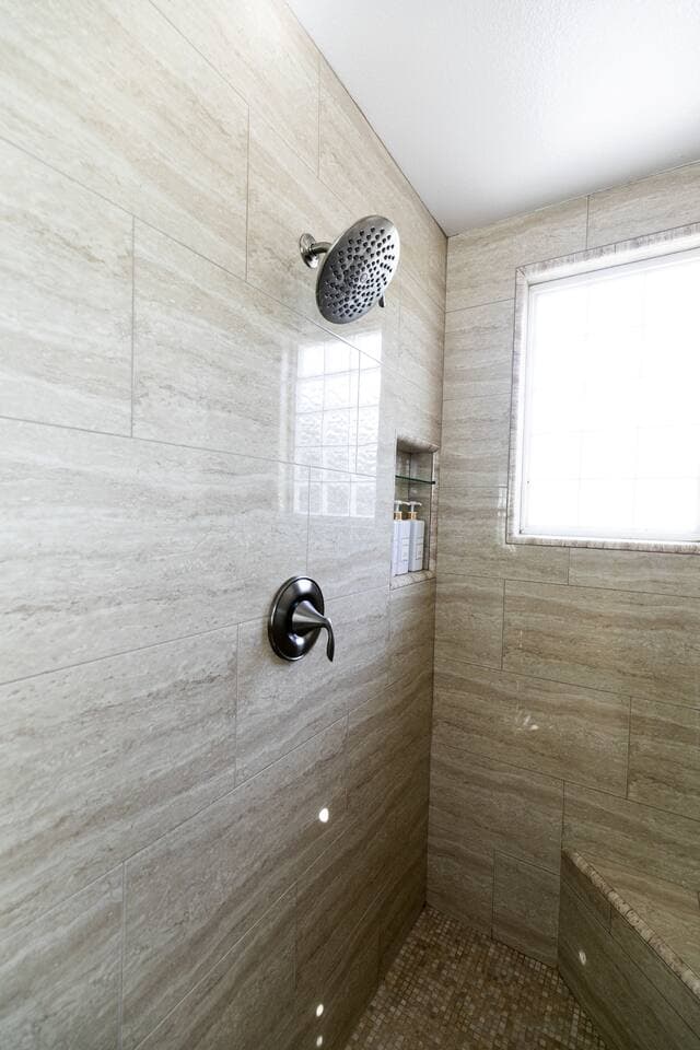 Shower in Master Bathroom